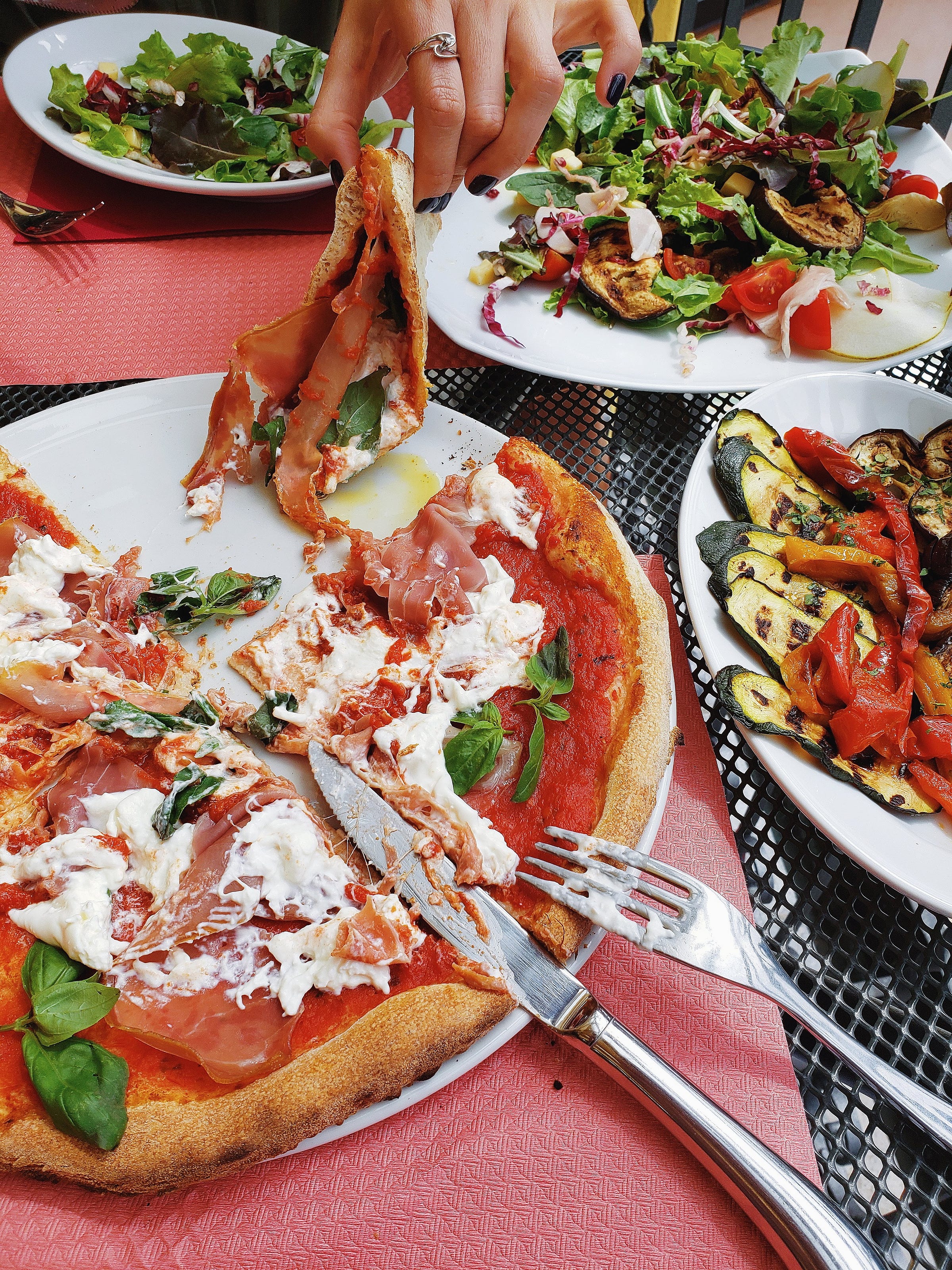 The most amazing pizza I’ve ever eaten. Nesso, Italy, 2019