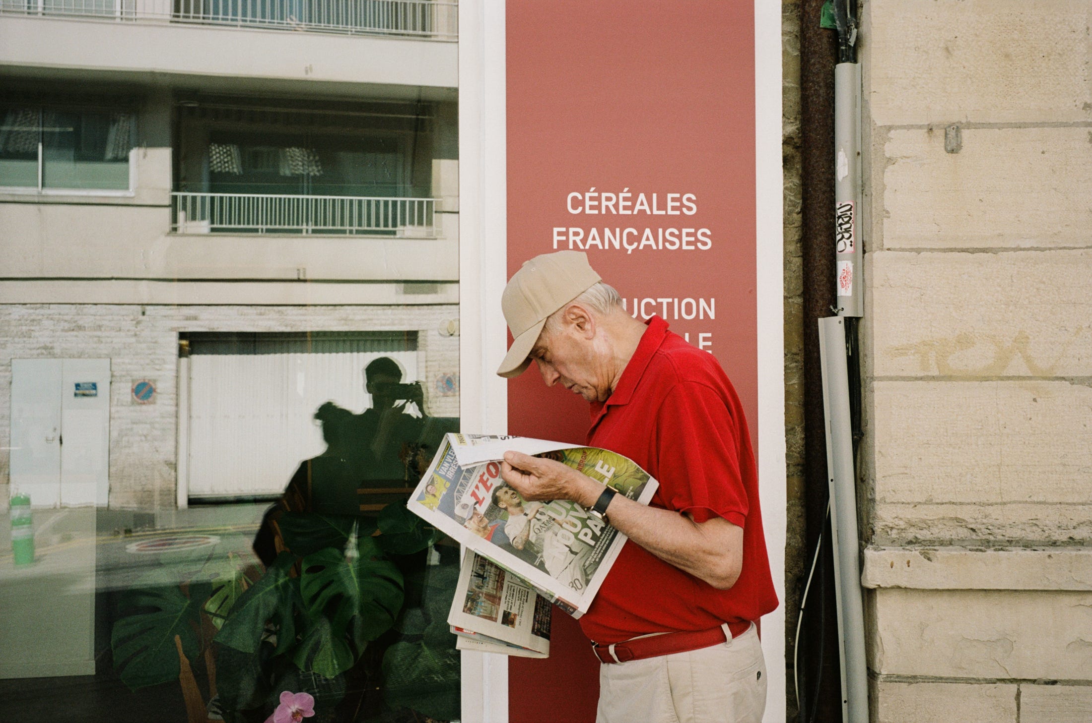 Self portrait. Biarritz 2022