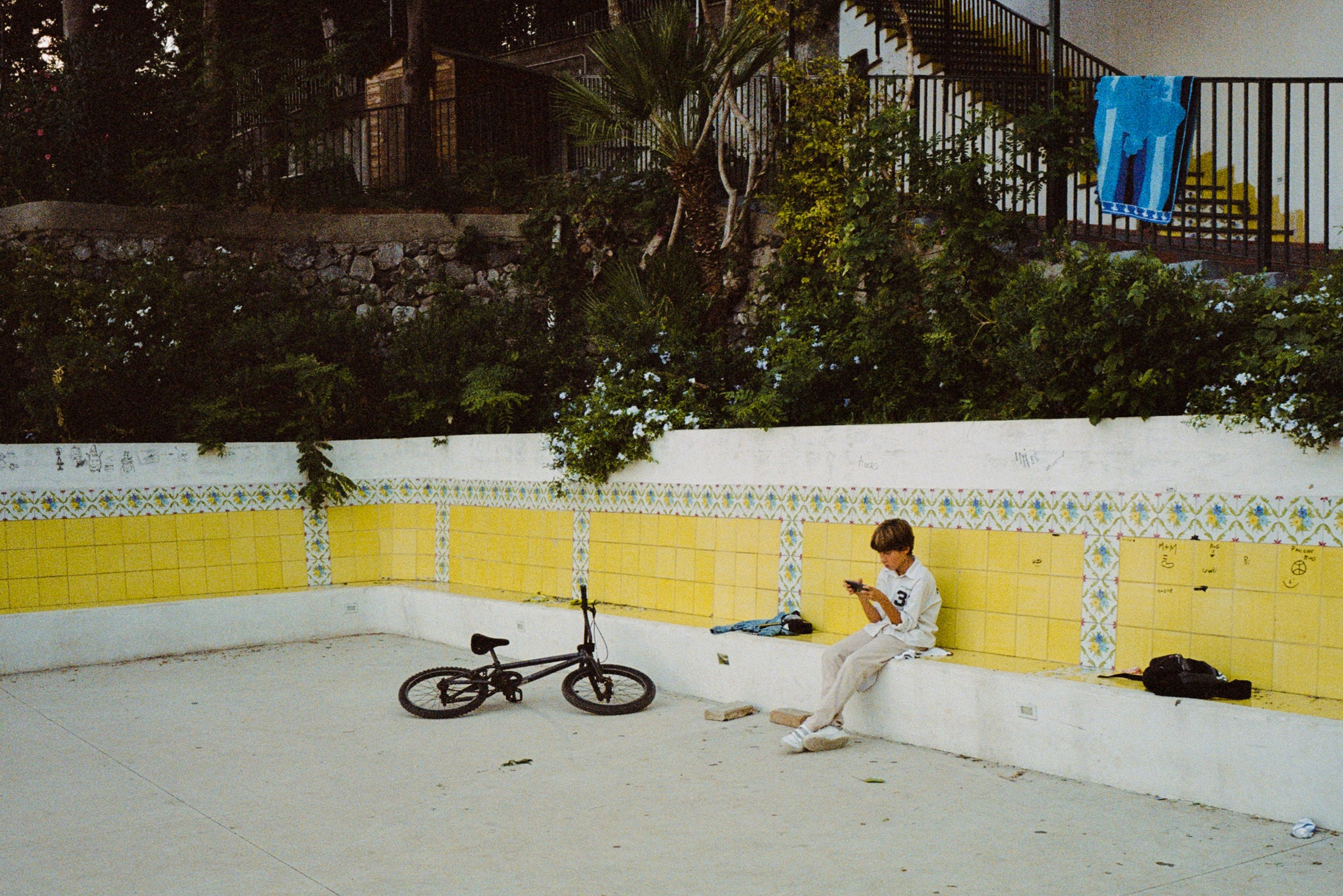 In the park, before being called home. Amalfi 2022