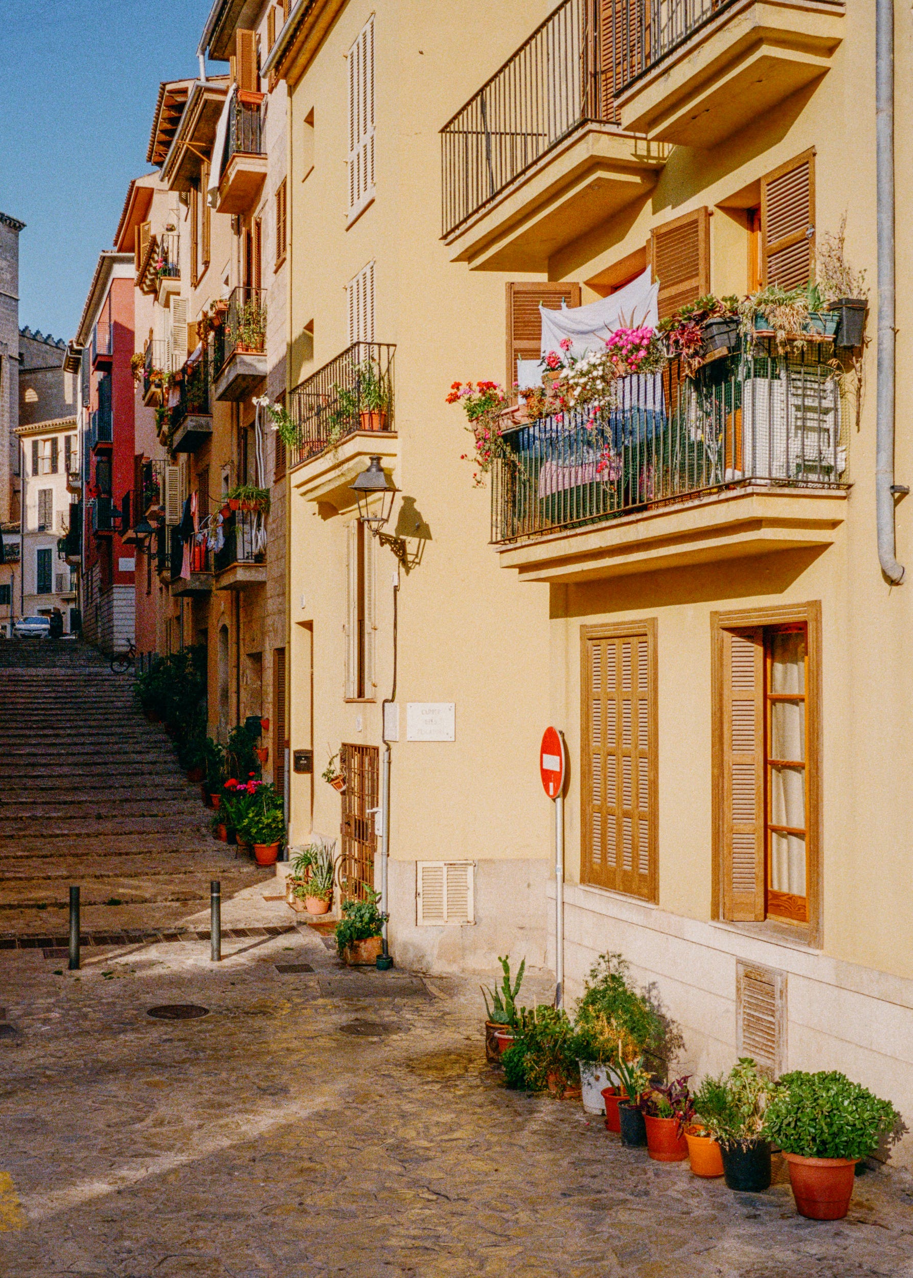 Golden Hour doing all the work on a side street. Palma 2022