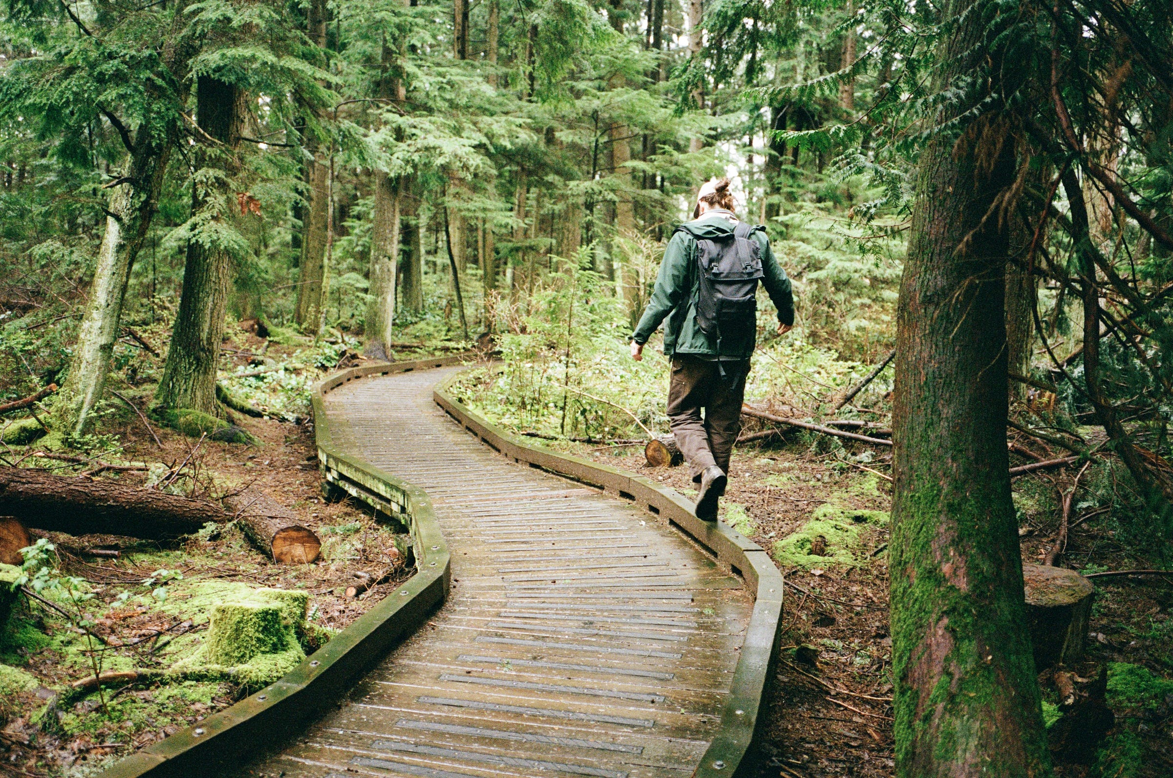 Sticking to the path. Vancouver 2023