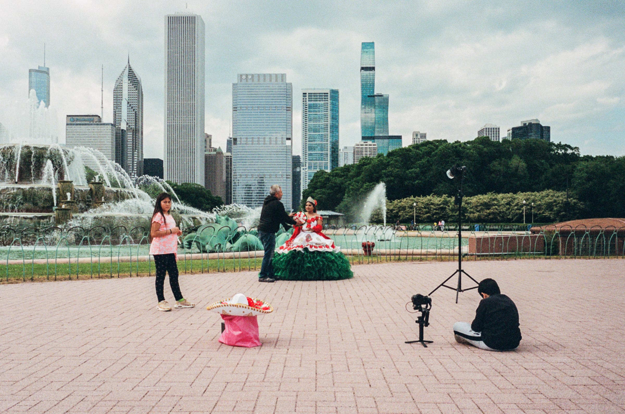 A family scene, on the grandest stage. Chicago 2023