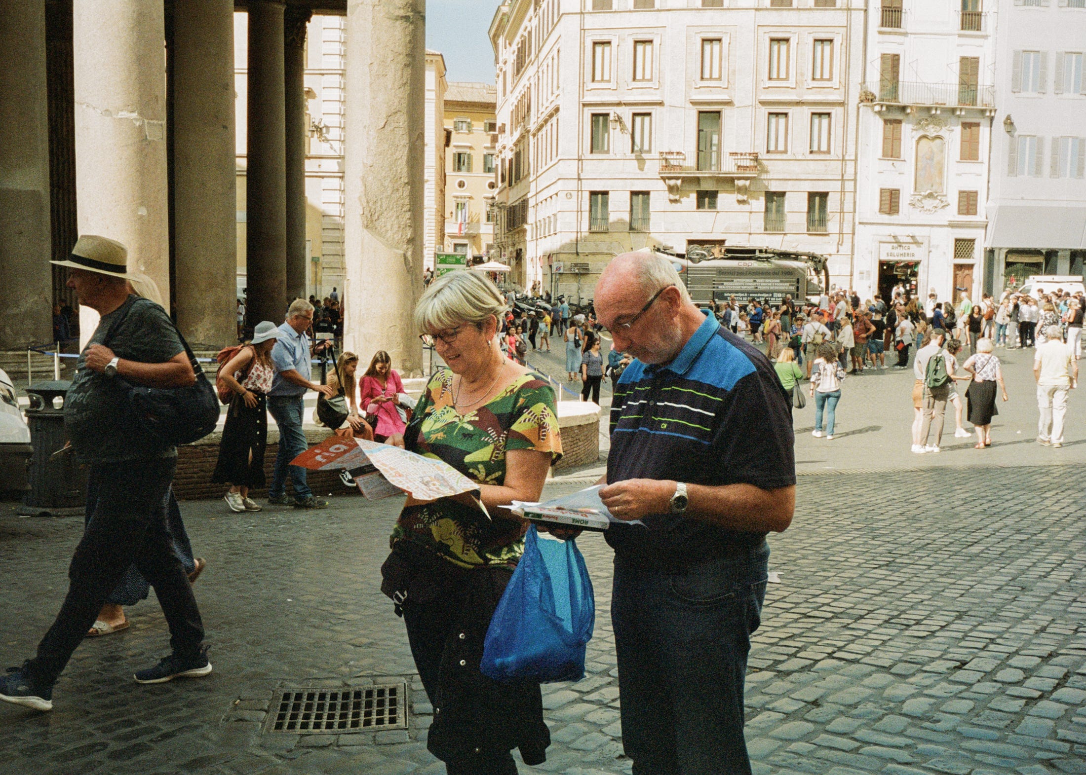 Did we take our second left, or the first? Rome 2022
