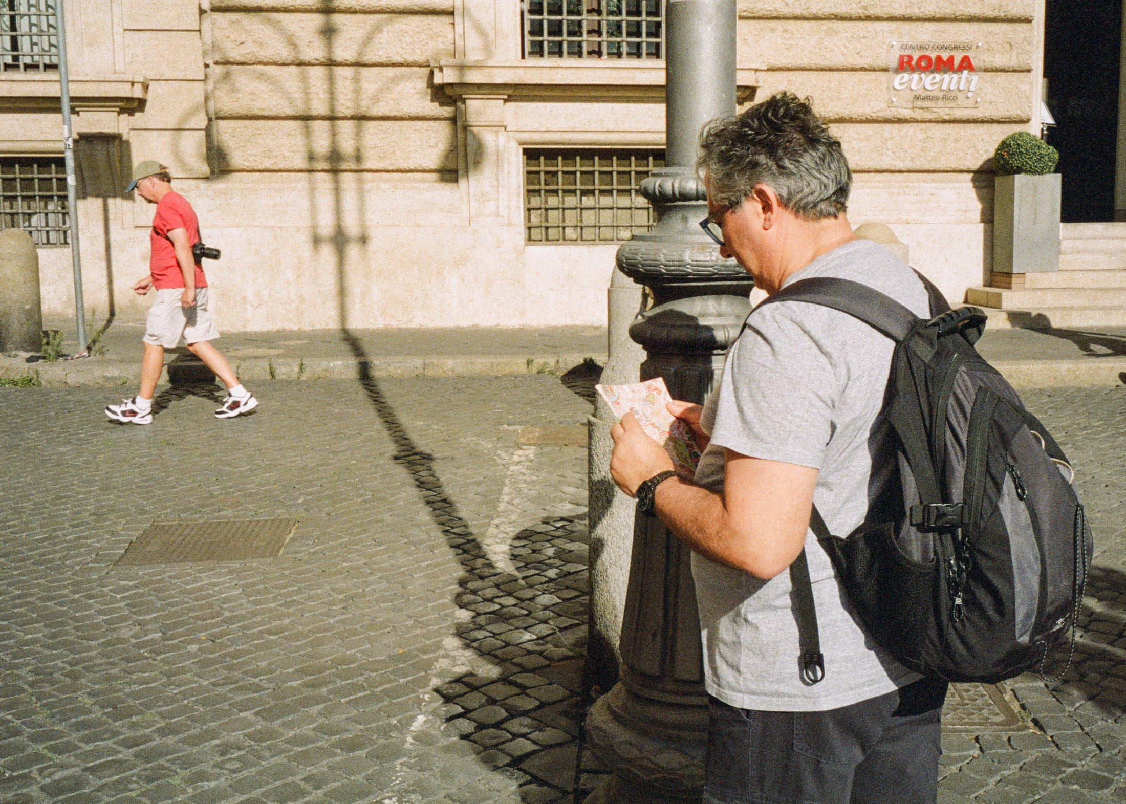 Your camera’s not super useful pointing that way, my man. Rome 2023