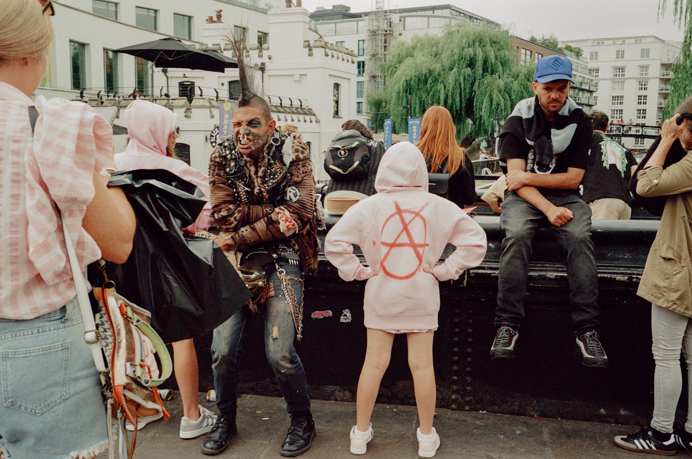 Anarchy at about 10 in the morning. London, 2025