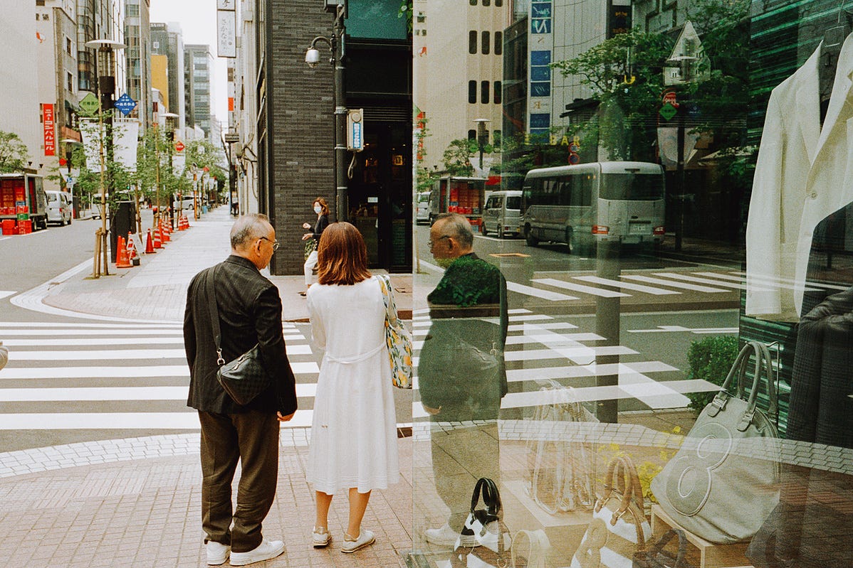 A glitch in the Matrix. Tokyo, 2024